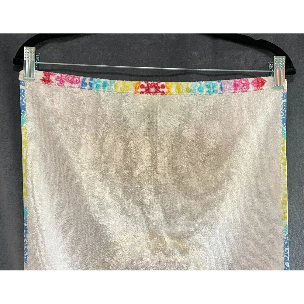 Kassa Fina Home Collection Rainbow Mandala Hand Towel #4